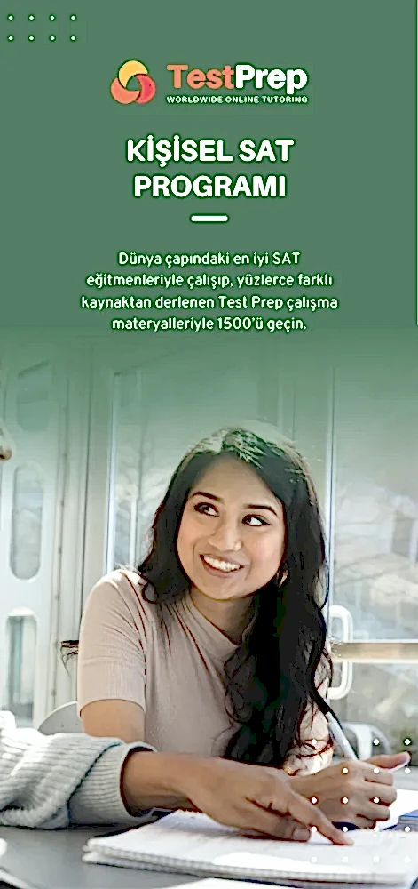 Online SAT Özel Ders Programlarımız Kısa Sürede Başarı Odaklıdır