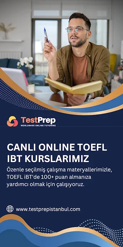 TOEFL Kurs Takvimi | Yılda 5 Defa TOEFL Kursu Açıyoruz.