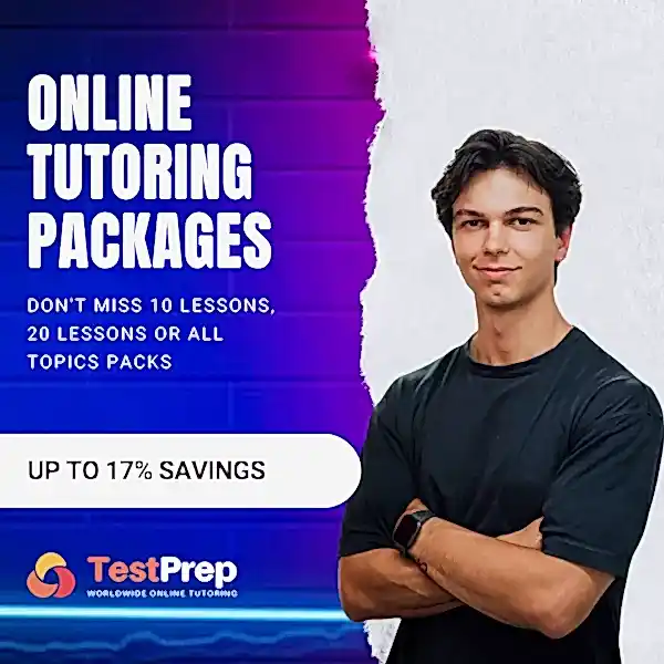 With tutoring package options of 10, 20, and 45 lessons, focus on short-term goals and get a discount!